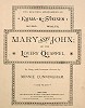 Mary and John sheet music
