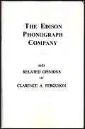 The Edison Phonograph Company booklet